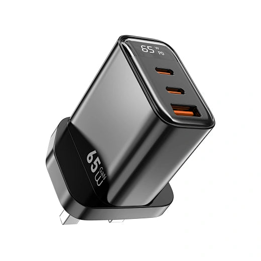 WIWU 65W Firefly GaN Fast Charger 2C+1A Wi-G012 EU