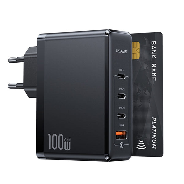 USAMS US-CC163 T50 100W 4 Ports ACCC GaN Fast Charger