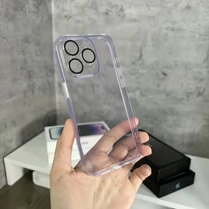 iPhone Ultra Thin Clear Built-in Lens Case