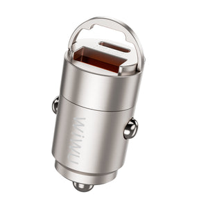 WIWU 30W Nano A+C Fast Car Charger Wi- QC028