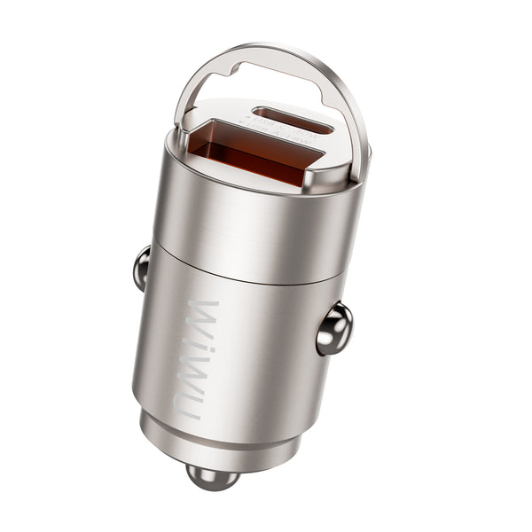 WIWU 30W Nano A+C Fast Car Charger Wi- QC028