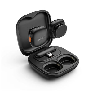 WiWU AI Noise-Canceling Lavalier Microphone WM006