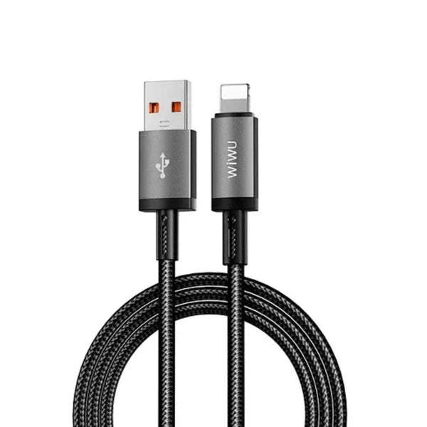 WiWU 1M Aluminum alloy Nylon braided TitanLink Charging Cable