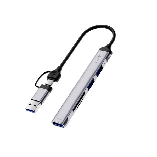 ZOLO 5 in 1 USB- C/USB-A HUB Wi-HB003