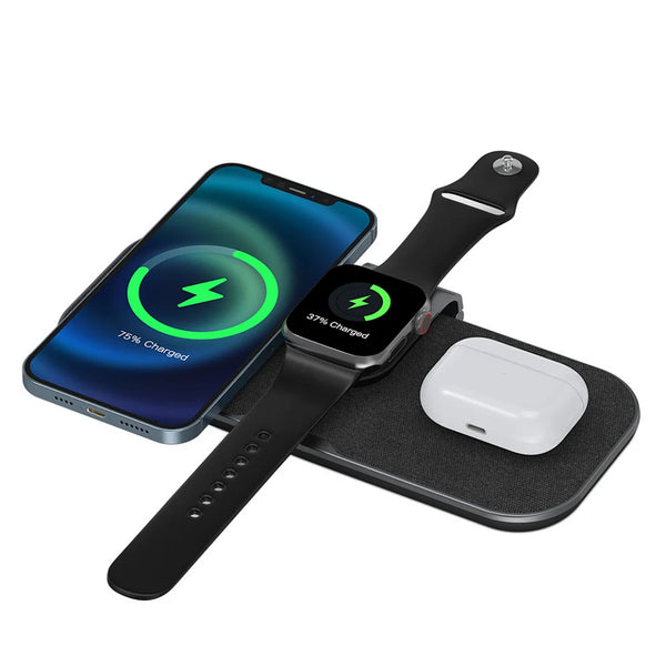 WIWU PA3IN1B 3-IN-1 Wireless Charger