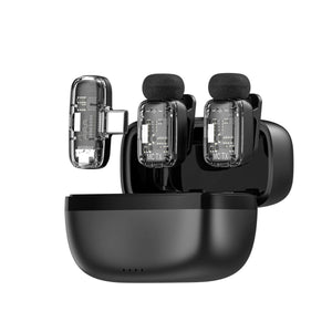 WiWU Dual Wireless Lavalier Microphone WM008