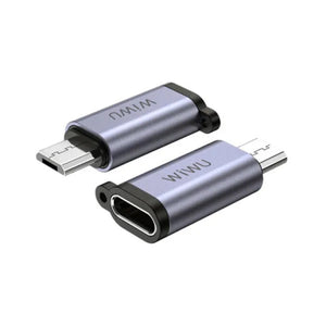 WiWU Concise Series 3in1 Type-C to USB-A/Micro/Lightning Adapter