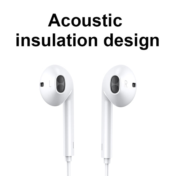 JOYROOM JR-EP3 Lightning Plug&Play Wired Earphone