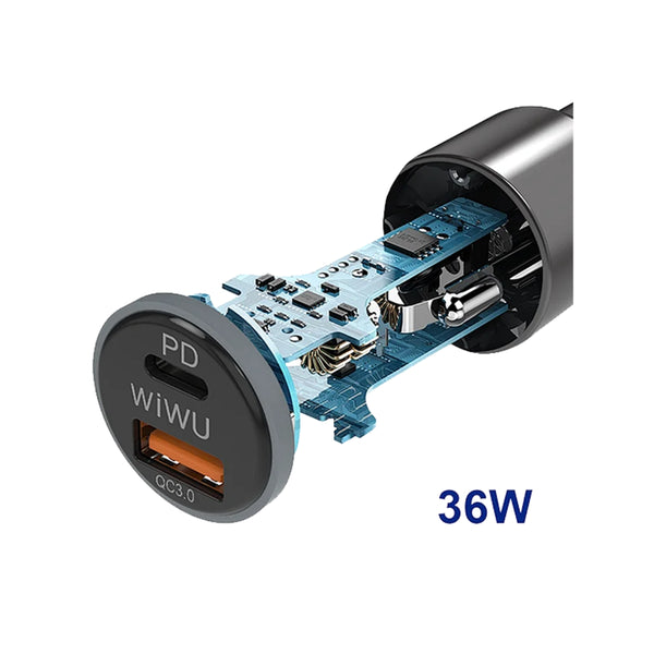 WIWU 36W Car charger PC100