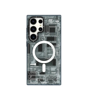 YOUNGKIT Samsung Technology Futuristic Circuit Board Case