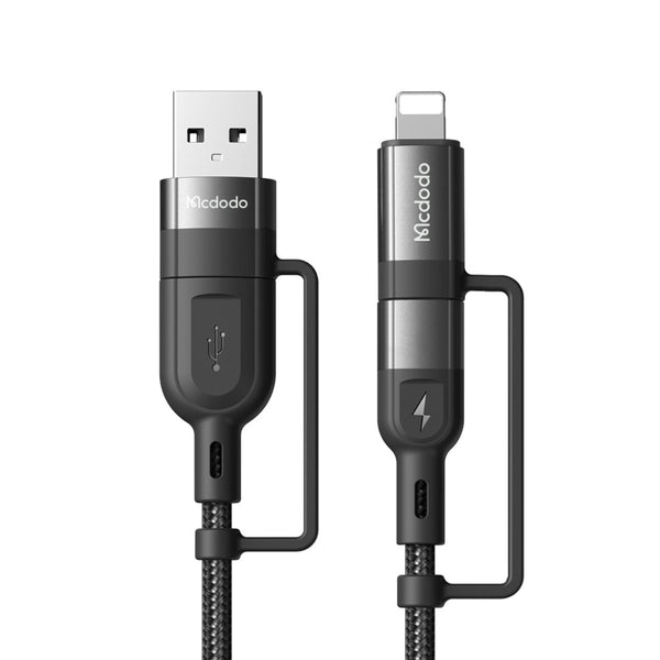 MCDODO CA-8070  4 in 1 60W Fast Charge Data Cable 1.2m