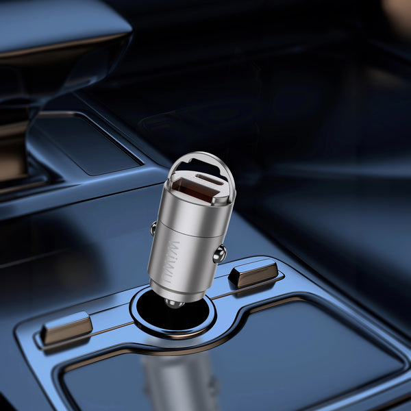 WIWU 30W Nano A+C Fast Car Charger Wi- QC028
