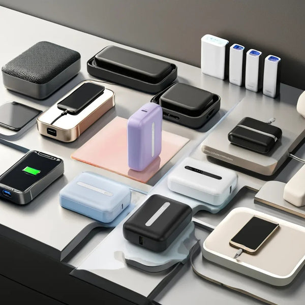 WiWU Portable Mini Power Bank with LED Indicator 10000mAh P033