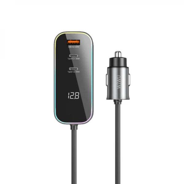 WIWU Multi-Port 120W Fast Car Charger WI-QC014