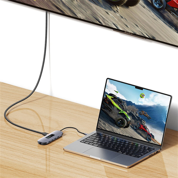 USAMS US-SJ644 PD100W 10in1 Multifunctional Type-C HUB