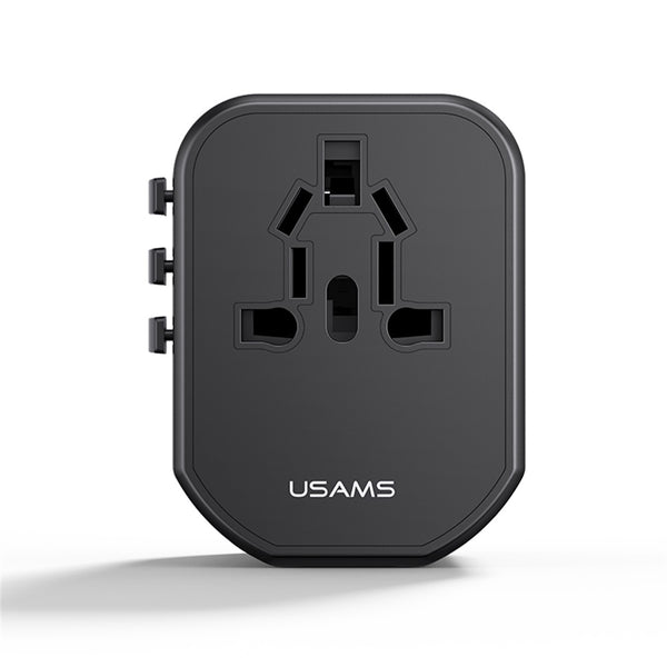 USAMS US-CC179 T59 20W Dual USB +Type-C Universal Travel Charger (US/AU/UK/EU)