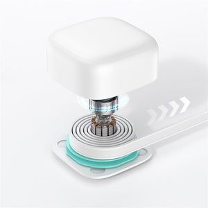 USAMS US-CC202 PD35W Dual 2C Output GaN Fast Charger With Type-C Magnetic Retractable Cable Module