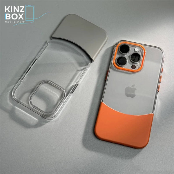 iPhone Crystal Clear Two Pieces Case