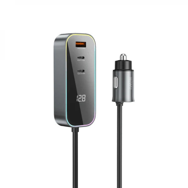 WIWU Multi-Port 120W Fast Car Charger WI-QC014