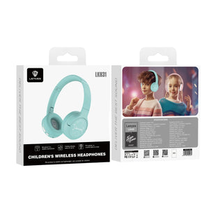 LENYES Adjustable Kids Bluetooth Headphones with Cable Mode