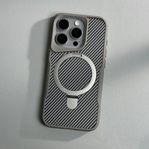 iPhone AirFlow Shield Carbon MagSafe Stand Case