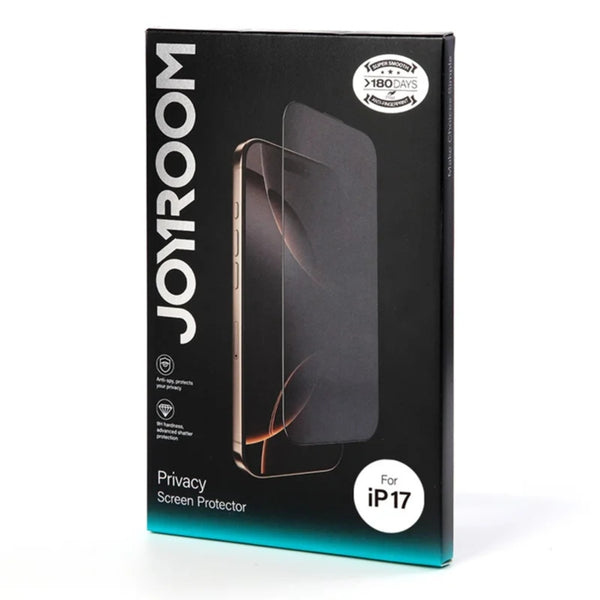 JOYROOM iPhone 17 Series Tempered Glass Screen Protector (Privacy+Dustproof)