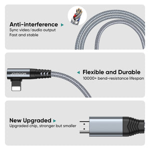 كابل JOYROOM SY-35L1 Lightning إلى HDMI بطول 3م