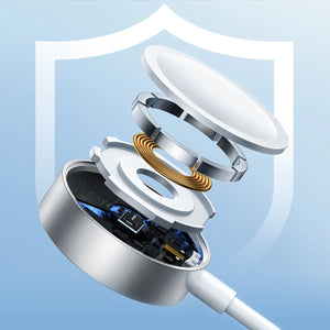 JOYROOM S-IW007 3-in-1 Apple Watch Magnetic Charger with Dual Lightning Cable