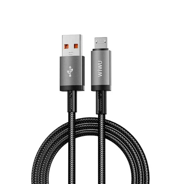 WiWU 1M Aluminum alloy Nylon braided TitanLink Charging Cable