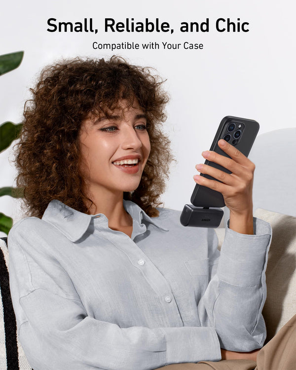 Anker Nano Power Bank (22.5W, Built-In USB-C Connector) 5000mAh
