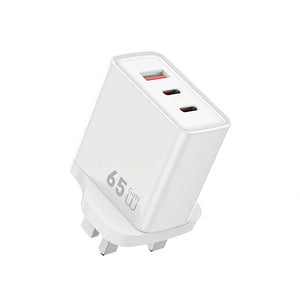 WIWU 65W Essen GaN Fast Charger 1A+2C Wi-G005 EU
