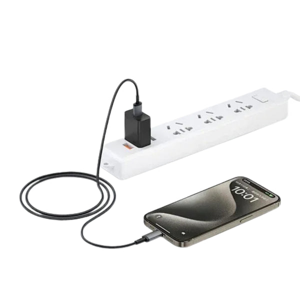 WiWU 1M Aluminum alloy Nylon braided TitanLink Charging Cable