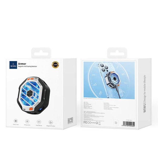 WIWU 15W Magsafe Charging RGB Phone Cooler
