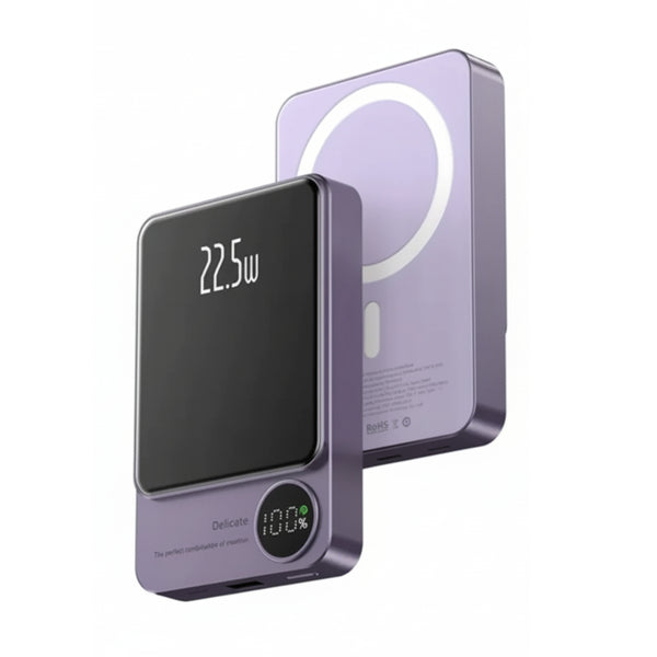 Delicate Magnetic 22.5W Wireless Charging Power Bank