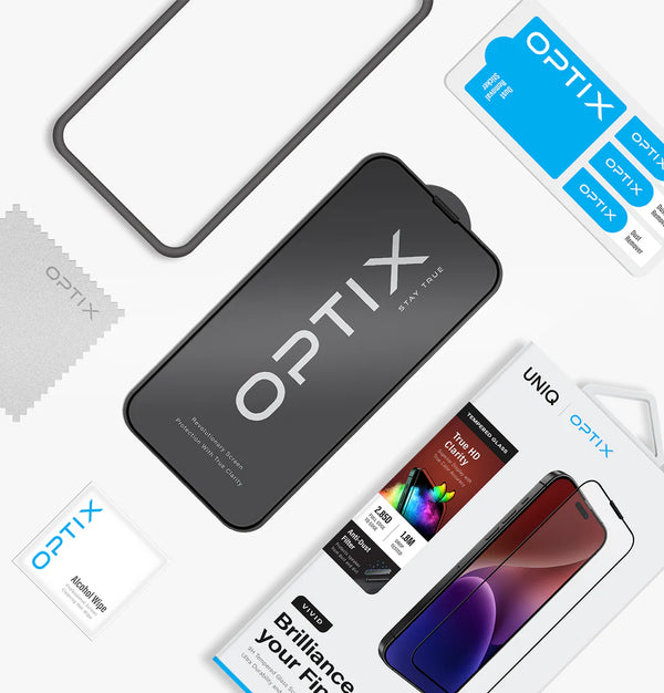 UNIQ Optix Vivid Clear iPhone Screen Protector