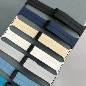 Magnetic Silicone Apple Watch Band
