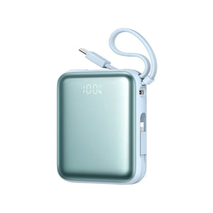 JOYROOM 22.5W mini Power Bank with Dual Cables 10000mAh JR-PBF27