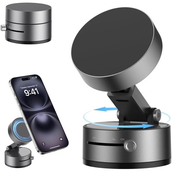 Vacuum Magnetic Suction Phone Holder