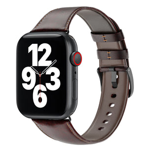 WIWU Crazy Horse Leather Apple Watch Band