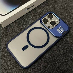 iPhone Colorful Clear Case With MagSafe & Camera lens Stand