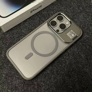 iPhone Colorful Clear Case With MagSafe & Camera lens Stand