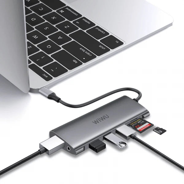 WiWU Alpha 11 in 1 USB C Hub All in One