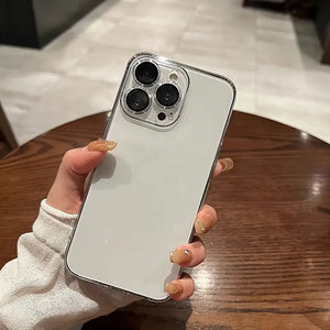 iPhone Ultra Thin Clear Built-in Lens Case