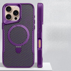 iPhone AirFlow Shield Carbon MagSafe Stand Case