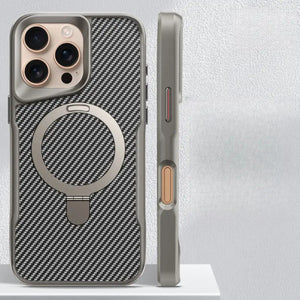 iPhone AirFlow Shield Carbon MagSafe Stand Case