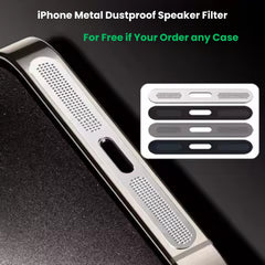 iPhone Metal Dustproof Speaker Filter