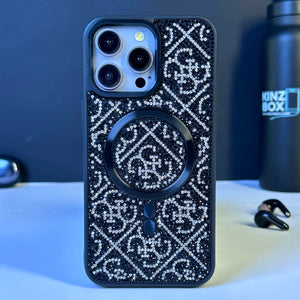 iPhone Shiny Diamond MagSafe Helix Case
