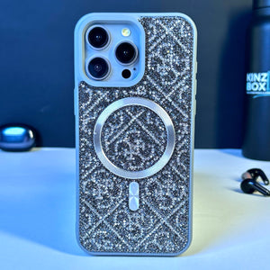 iPhone Shiny Diamond MagSafe Helix Case
