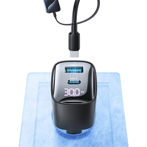 USAMS CC229 30W A+C GaN Digital Display  Fast Charger XC Series