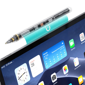 USAMS US-ZB264 Transparent Magnetic Charging Tilt-sensitive Active Touch Capacitive Stylus Pen  For iPad